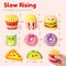 4E's Novelty 24 Pack Fast Food Squishy Toys for Kids Bulk - Slow Rising Individually Wrapped Small Foam Squishies for Classroom & Birthday Party Favors